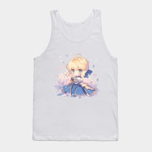 chibi saber Tank Top